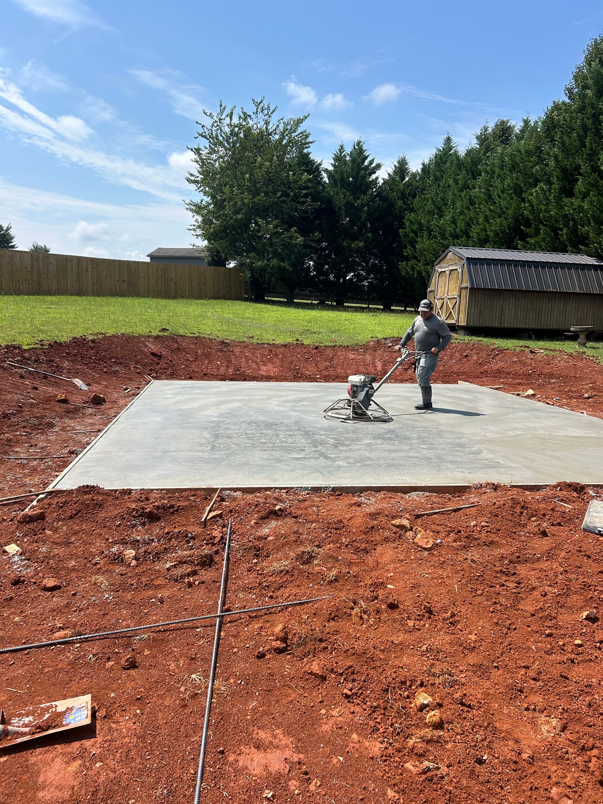 Lake Norman concrete foundations — Local Concrete Lake Norman project photo